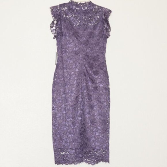 Brand New Beautiful Enfocus Studio Lavender Lace Dress - Picture 2 of 12